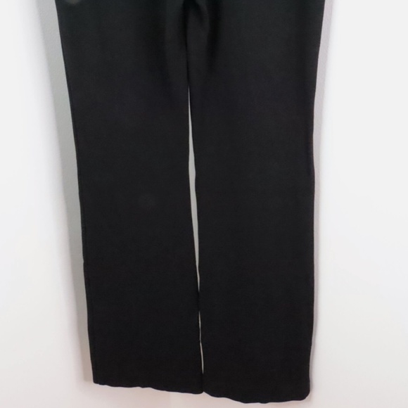 Cache Solid Black Stretch Bootcut Trouser Pants - Picture 6 of 10